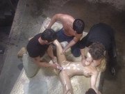 Blond gangbang anal cipki kurwa sprawia e się pocą