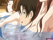 Trójkąt hentai w wannie