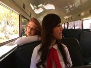 Seks z dwiema uczennucami